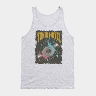 Tokio Hotel Vintage Vynil Tank Top